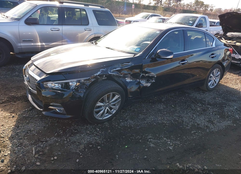 2015 INFINITI Q50 PREMIUM VIN: JN1BV7ARXFM412673