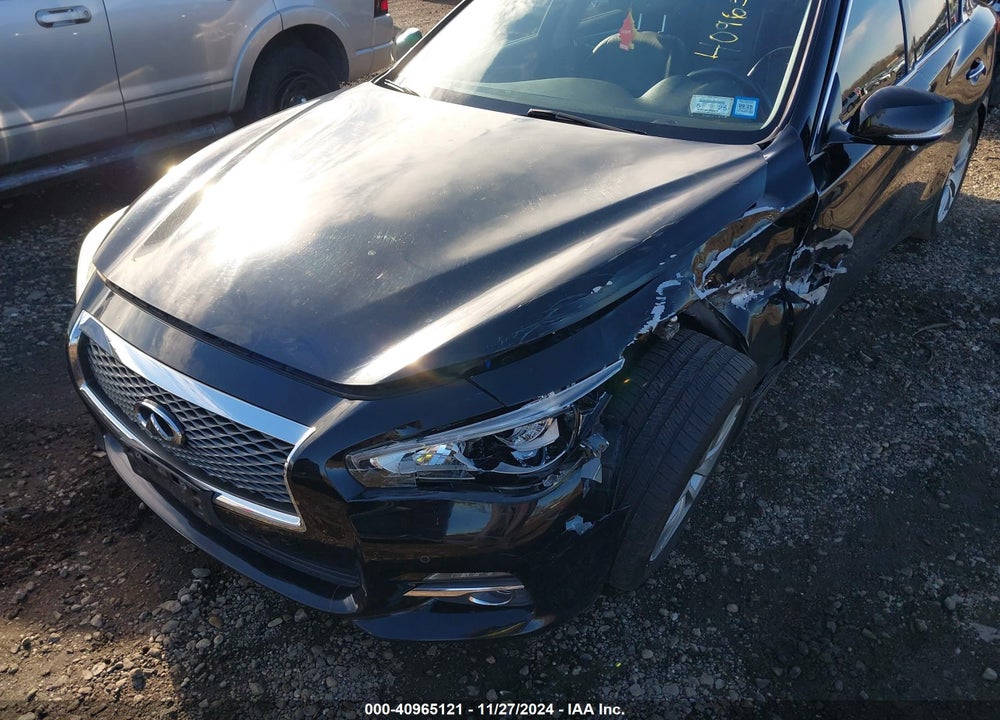 2015 INFINITI Q50 PREMIUM VIN: JN1BV7ARXFM412673
