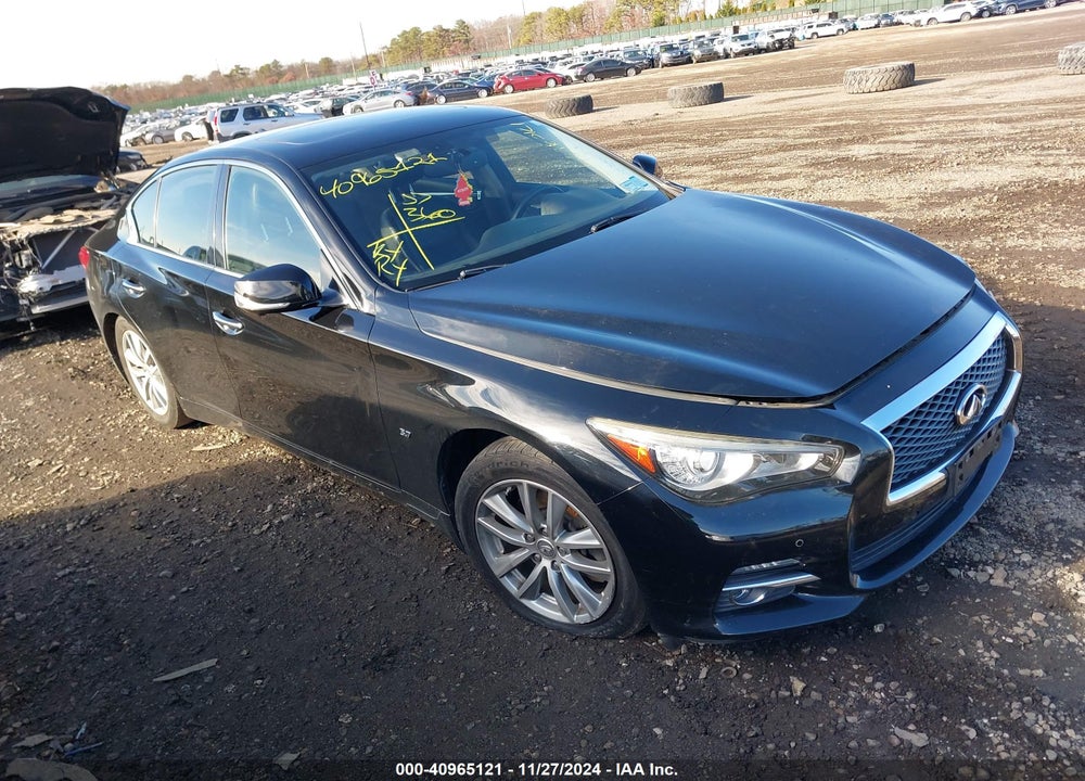 2015 INFINITI Q50 PREMIUM VIN: JN1BV7ARXFM412673