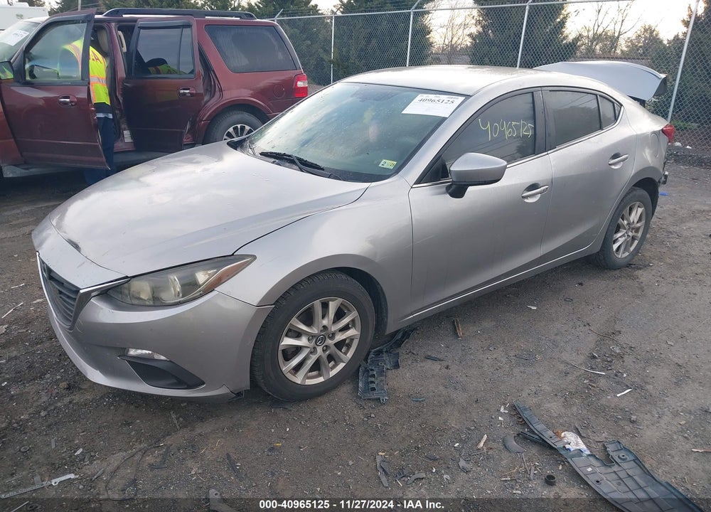 2014 MAZDA 3 I TOURING VIN: JM1BM1V7XE1145217