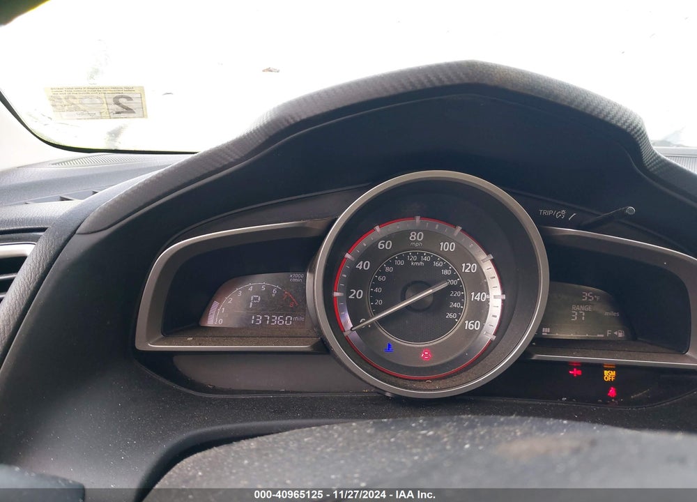 2014 MAZDA 3 I TOURING VIN: JM1BM1V7XE1145217