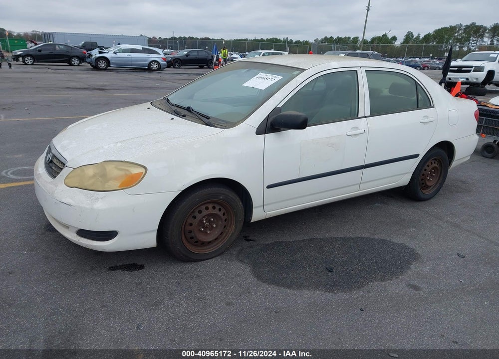 2007 TOYOTA COROLLA CE VIN: JTDBR32E970137649