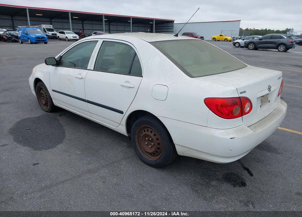 2007 TOYOTA COROLLA CE VIN: JTDBR32E970137649