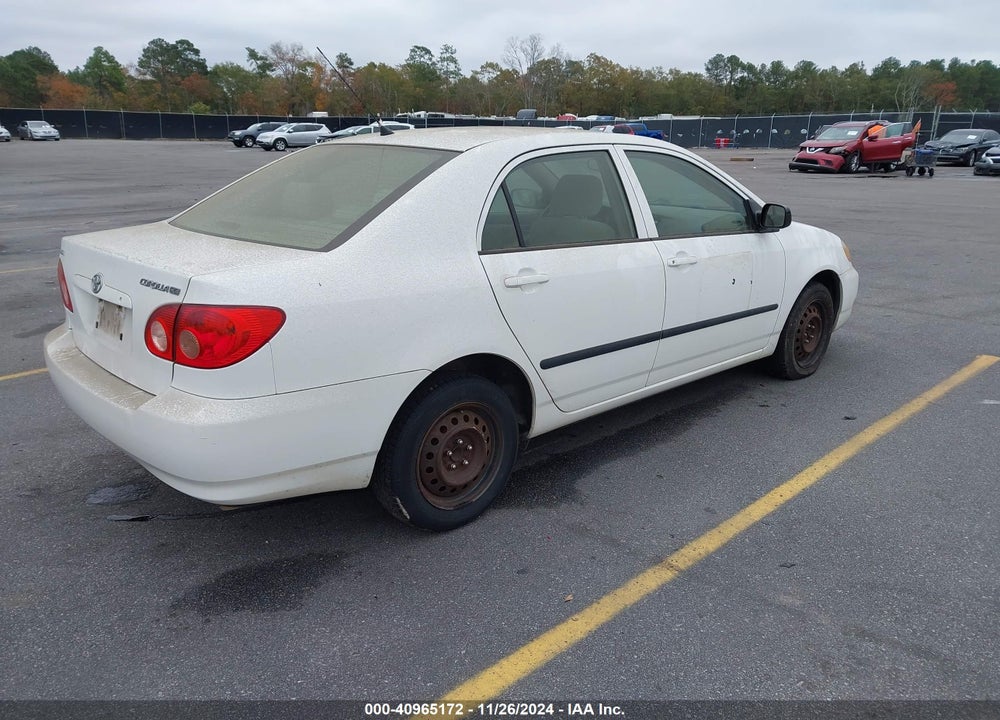 2007 TOYOTA COROLLA CE VIN: JTDBR32E970137649