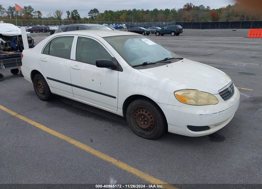 2007 TOYOTA COROLLA CE VIN: JTDBR32E970137649