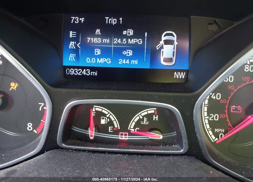 2015 FORD FOCUS ST VIN: 1FADP3L96FL338511