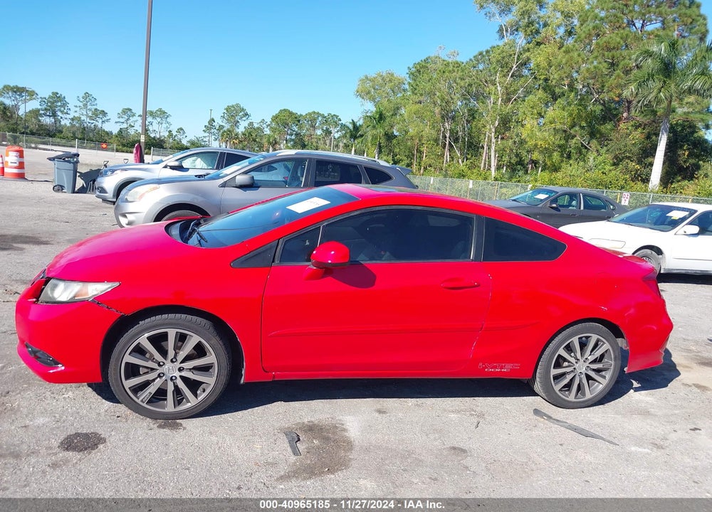 2013 HONDA CIVIC SI VIN: 2HGFG4A51DH703827