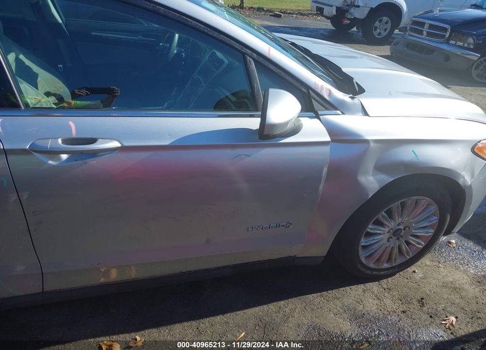 2015 FORD FUSION HYBRID S VIN: 3FA6P0UU9FR219055