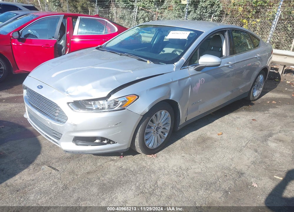 2015 FORD FUSION HYBRID S VIN: 3FA6P0UU9FR219055