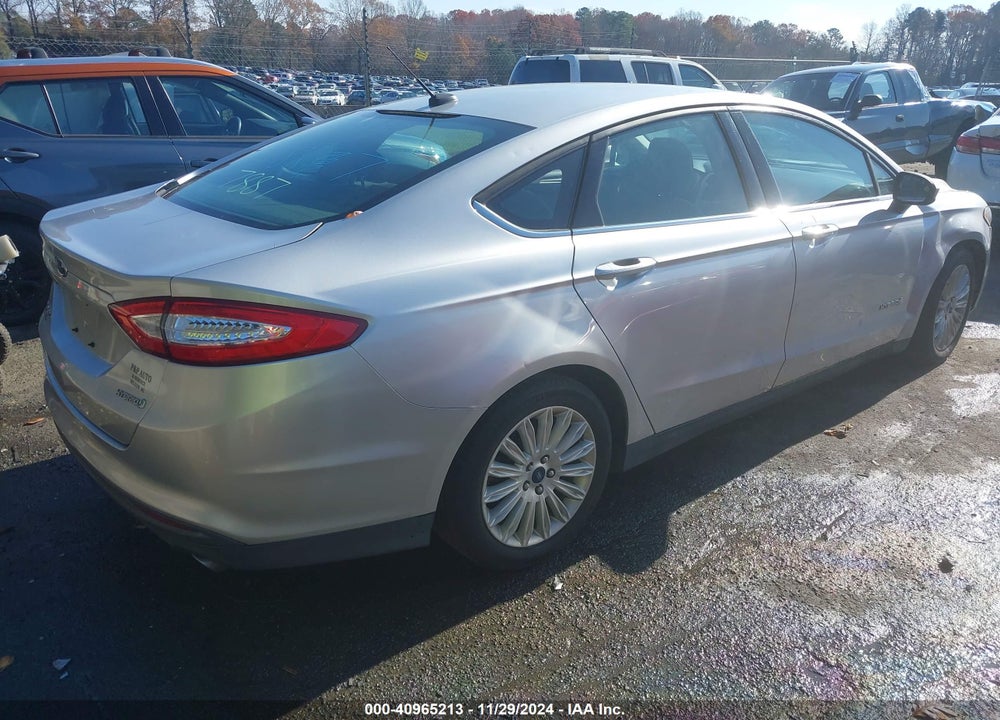 2015 FORD FUSION HYBRID S VIN: 3FA6P0UU9FR219055