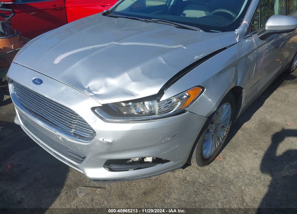 2015 FORD FUSION HYBRID S VIN: 3FA6P0UU9FR219055