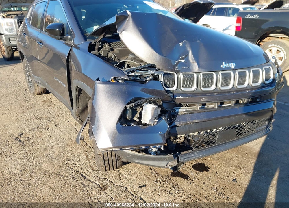 2022 JEEP COMPASS LATITUDE 4X4 VIN: 3C4NJDBB0NT125020