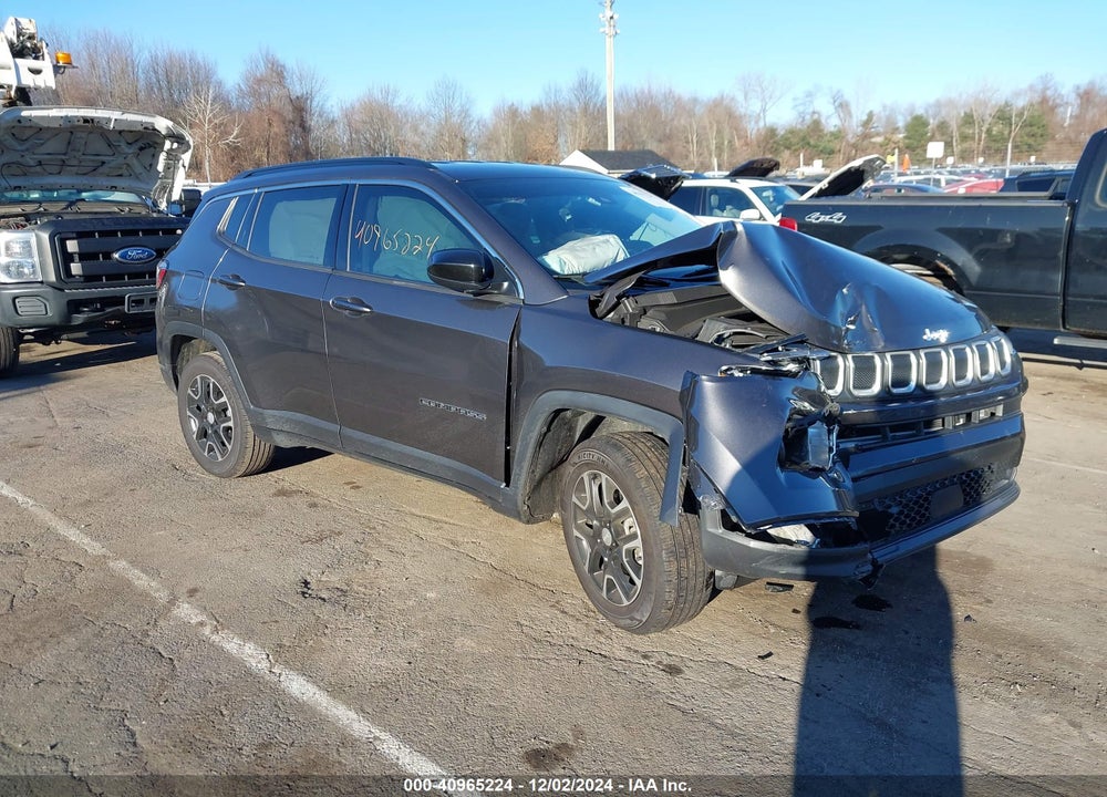 2022 JEEP COMPASS LATITUDE 4X4 VIN: 3C4NJDBB0NT125020
