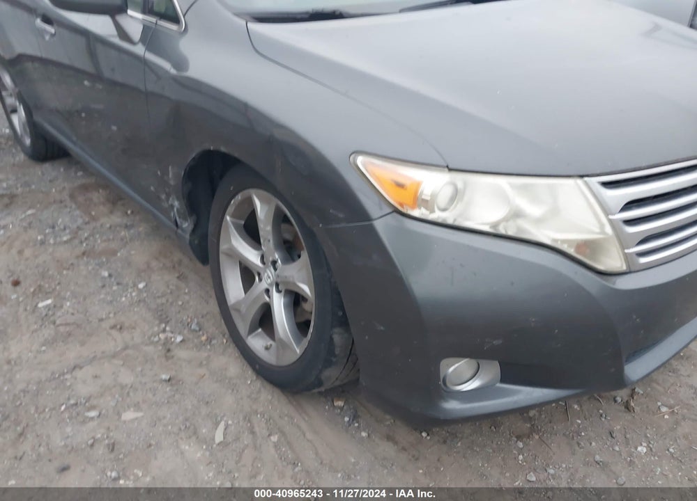 2009 TOYOTA VENZA BASE V6 VIN: 4T3BK11A49U025590