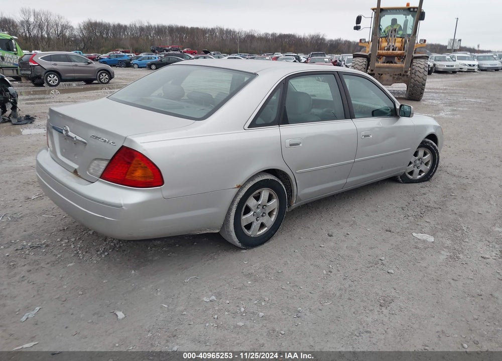 2001 TOYOTA AVALON XL VIN: 4T1BF28B21U138637