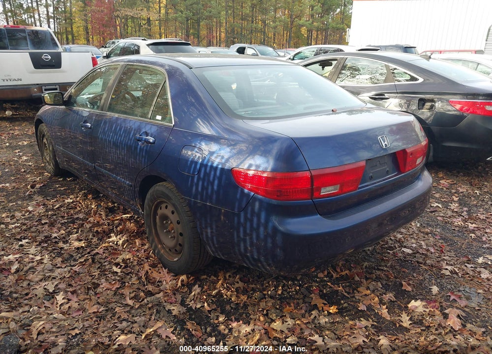 2005 HONDA ACCORD 2.4 EX VIN: 1HGCM567X5A012405