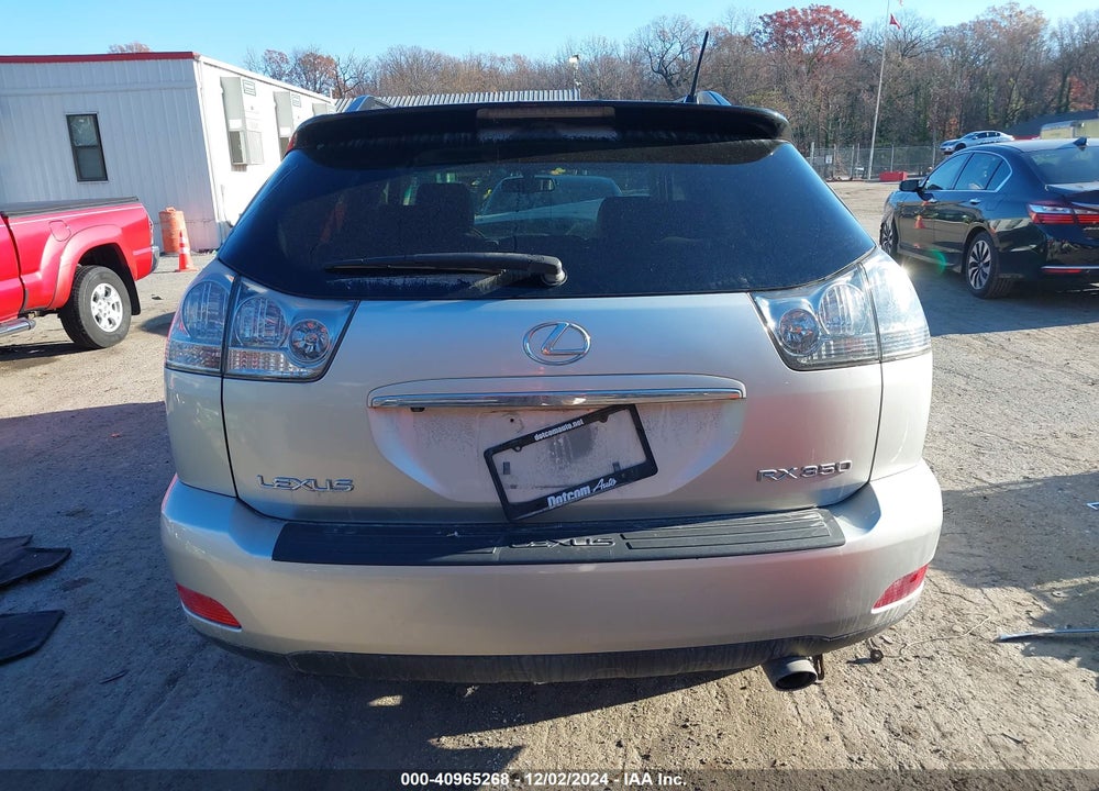 2008 LEXUS RX 350 VIN: 2T2HK31U78C071497