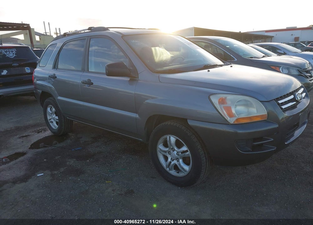 2007 KIA SPORTAGE LX V6 VIN: KNDJF723X77360249
