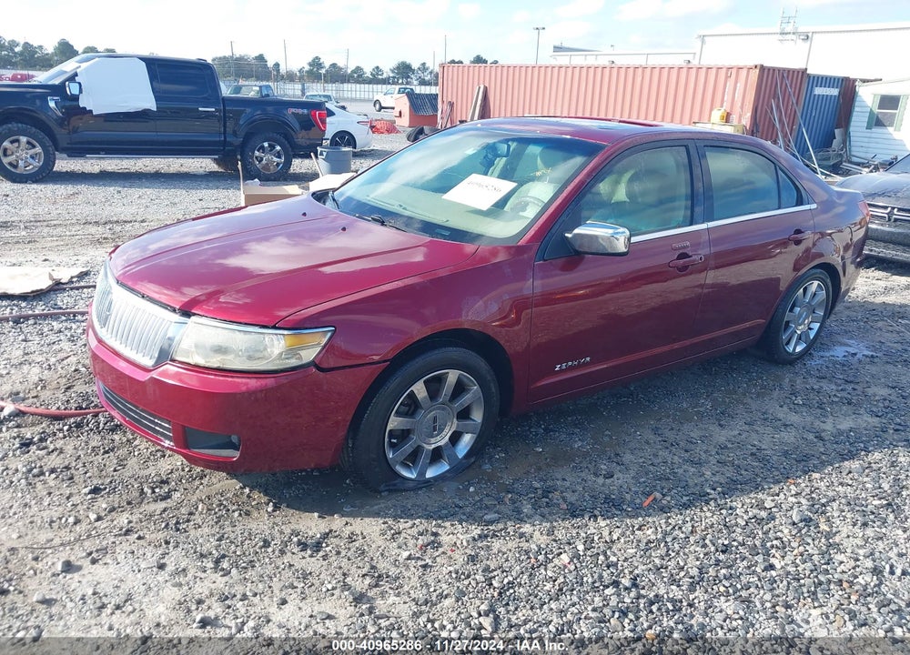 2006 LINCOLN ZEPHYR VIN: 3LNHM26186R653117