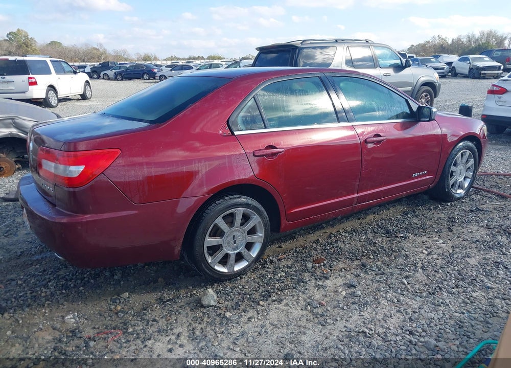 2006 LINCOLN ZEPHYR VIN: 3LNHM26186R653117