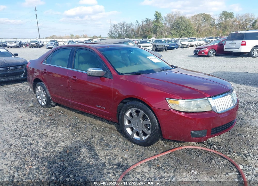 2006 LINCOLN ZEPHYR VIN: 3LNHM26186R653117