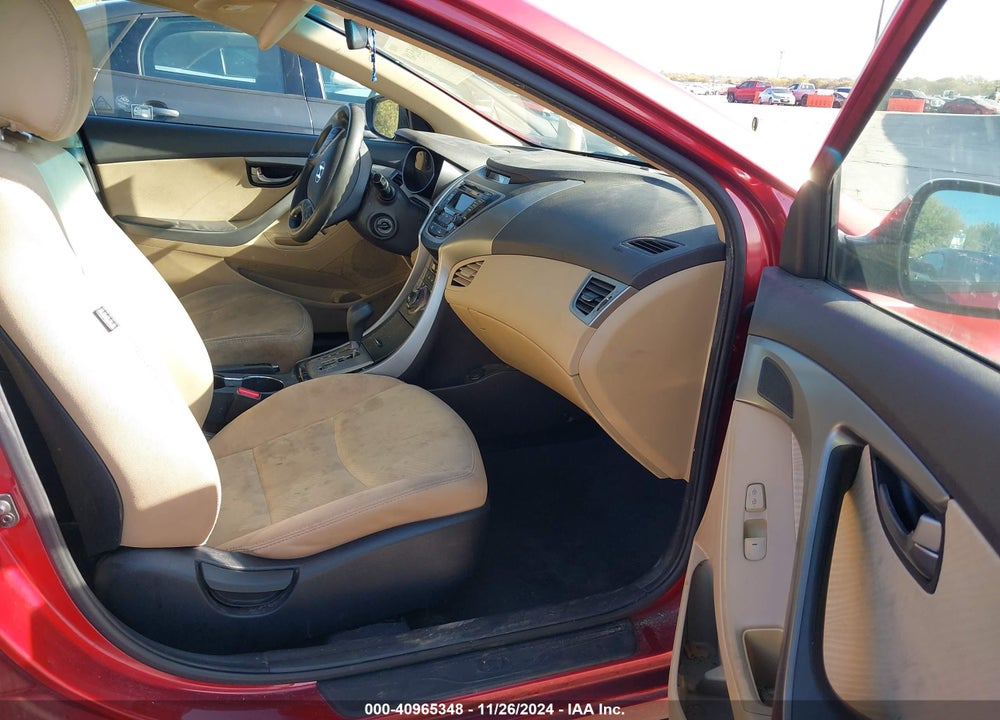 2013 HYUNDAI ELANTRA GLS VIN: 5NPDH4AE3DH290626