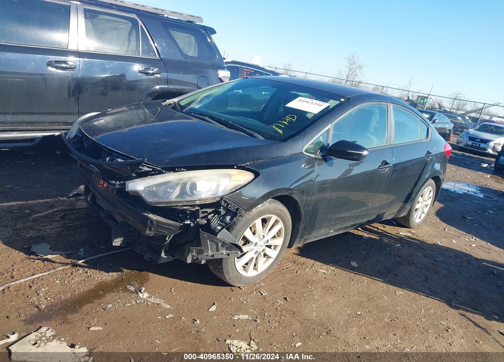 2014 KIA FORTE LX VIN: KNAFX4A66E5156809