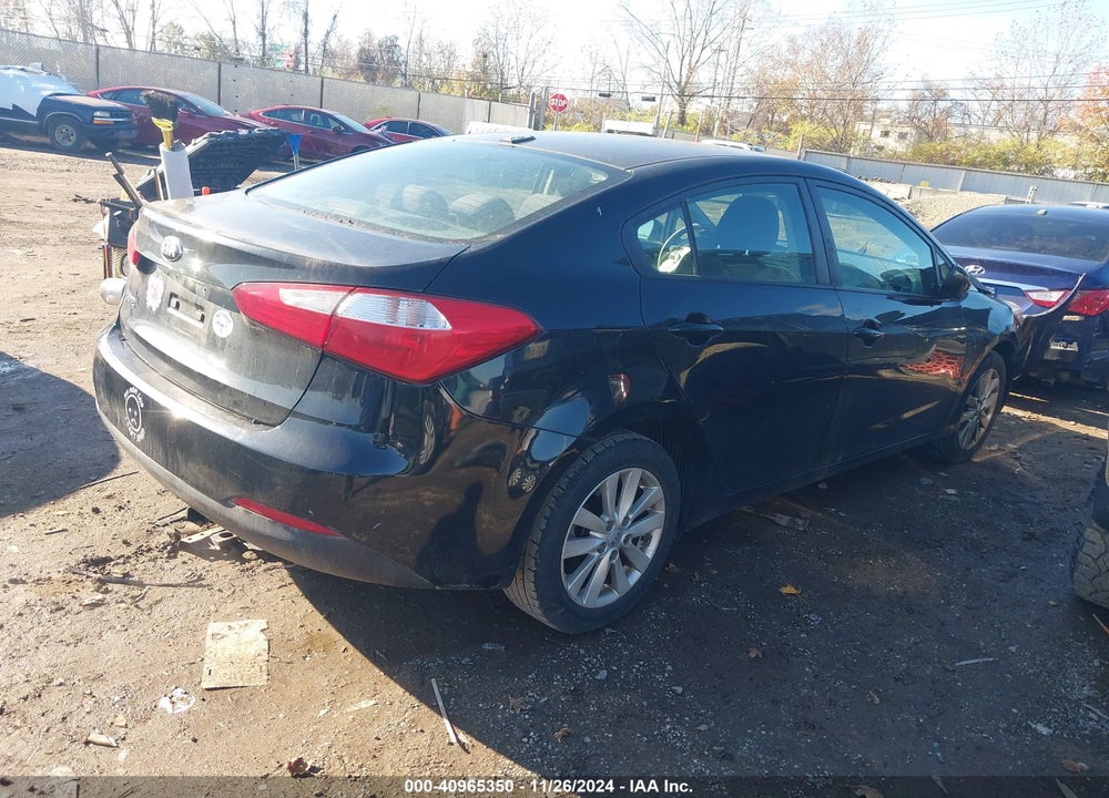 2014 KIA FORTE LX VIN: KNAFX4A66E5156809