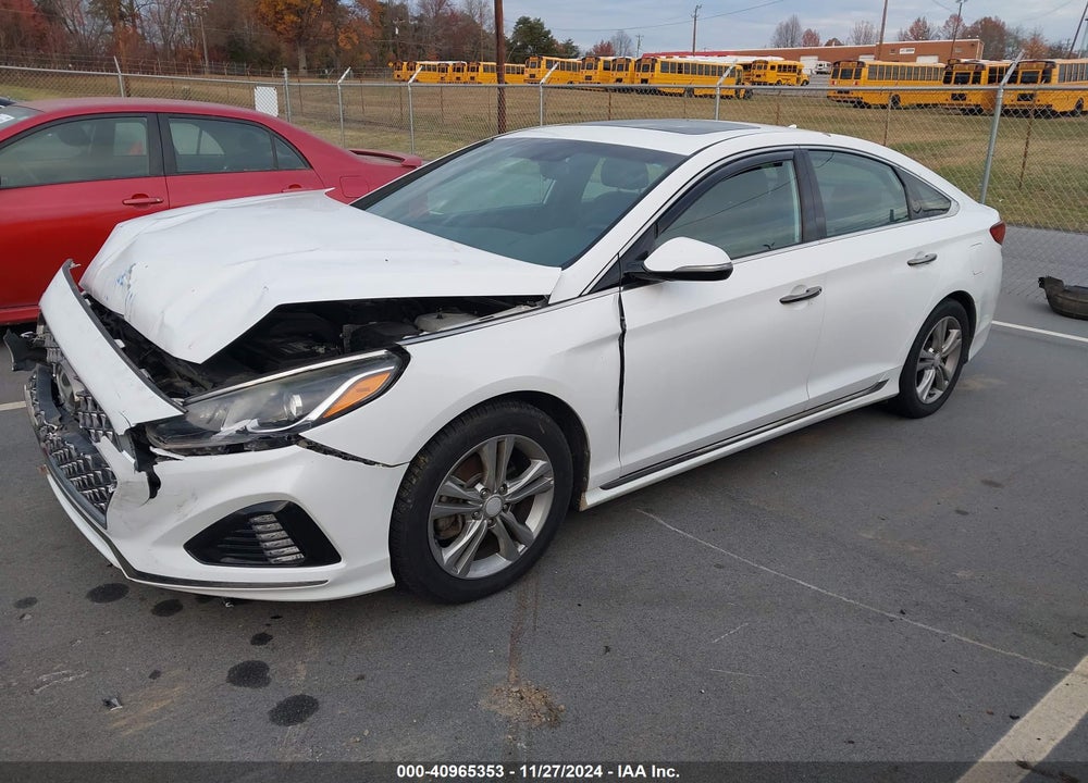 2018 HYUNDAI SONATA SPORT VIN: 5NPE34AF6JH630603