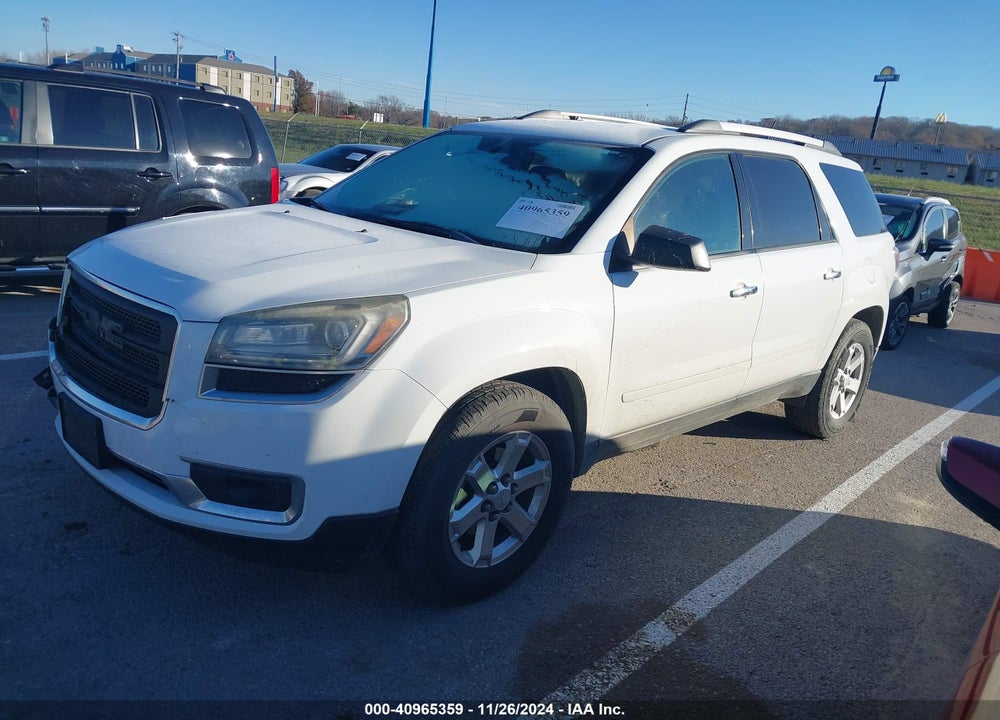 2016 GMC ACADIA SLE-2 VIN: 1GKKRPKD6GJ179239