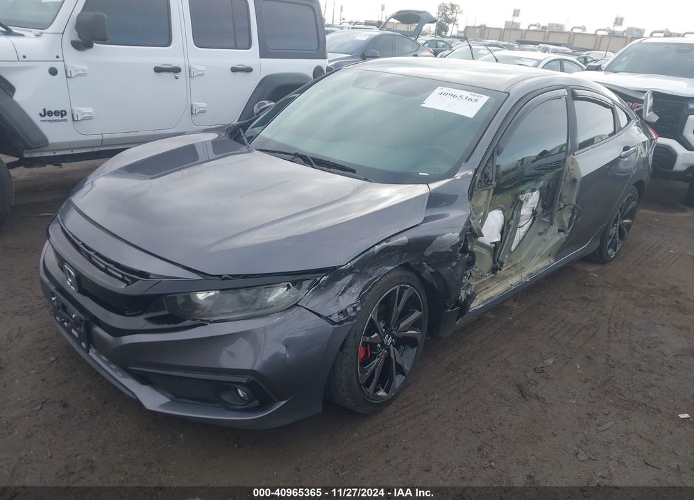 2019 HONDA CIVIC SPORT VIN: 2HGFC2F88KH515774