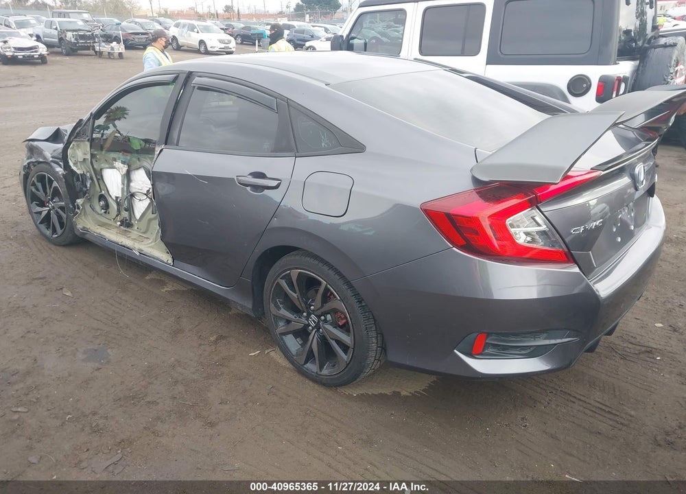 2019 HONDA CIVIC SPORT VIN: 2HGFC2F88KH515774