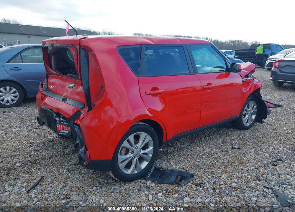 2016 KIA SOUL VIN: KNDJP3A52G7867316