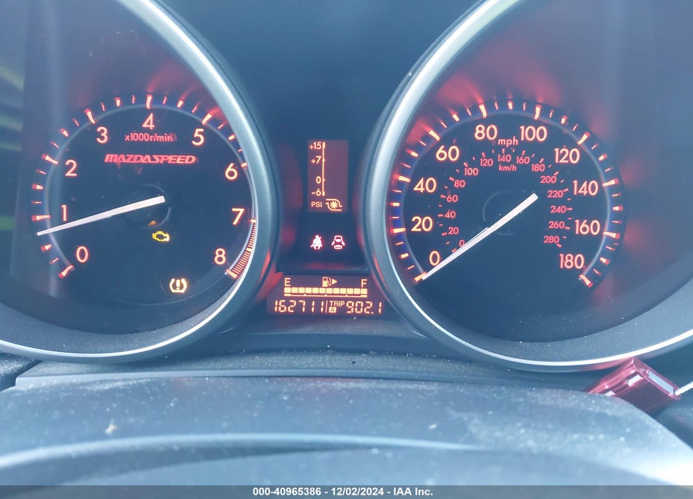 2010 MAZDA SPEED3 SPORT VIN: JM1BL1H49A1177610
