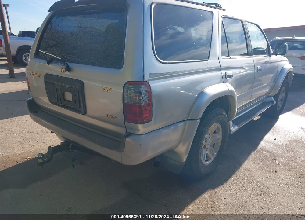 2000 TOYOTA 4RUNNER SR5 V6 VIN: JT3GN86R2Y0172616