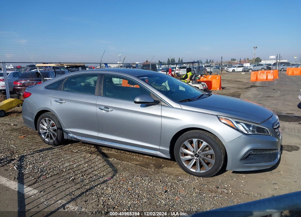 2015 HYUNDAI SONATA SPORT VIN: 5NPE34AF8FH089514