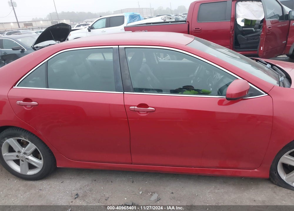 2012 TOYOTA CAMRY SE VIN: 4T1BF1FK3CU622154