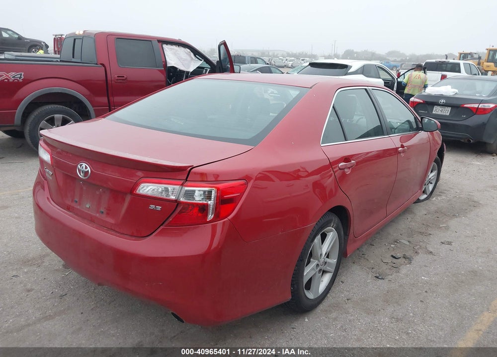2012 TOYOTA CAMRY SE VIN: 4T1BF1FK3CU622154