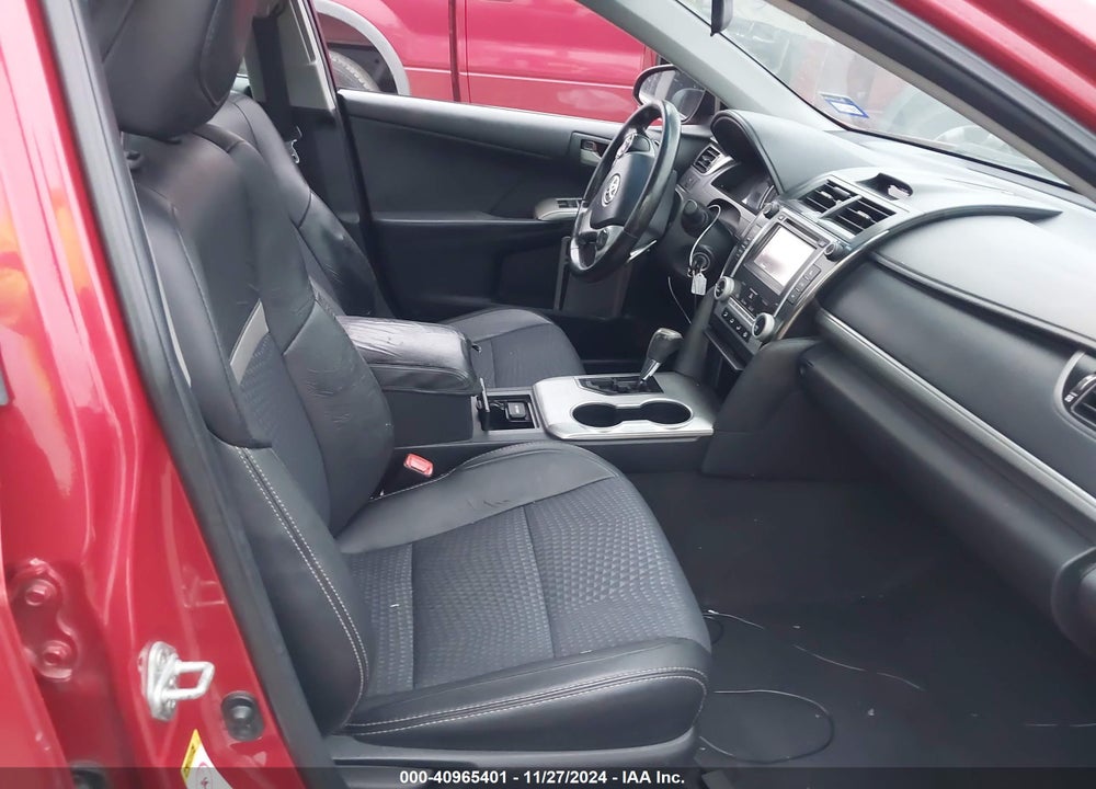2012 TOYOTA CAMRY SE VIN: 4T1BF1FK3CU622154