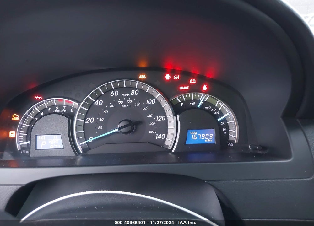2012 TOYOTA CAMRY SE VIN: 4T1BF1FK3CU622154