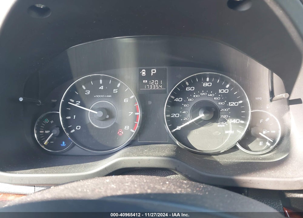 2011 SUBARU OUTBACK 2.5I LIMITED VIN: 4S4BRBJC7B3435162