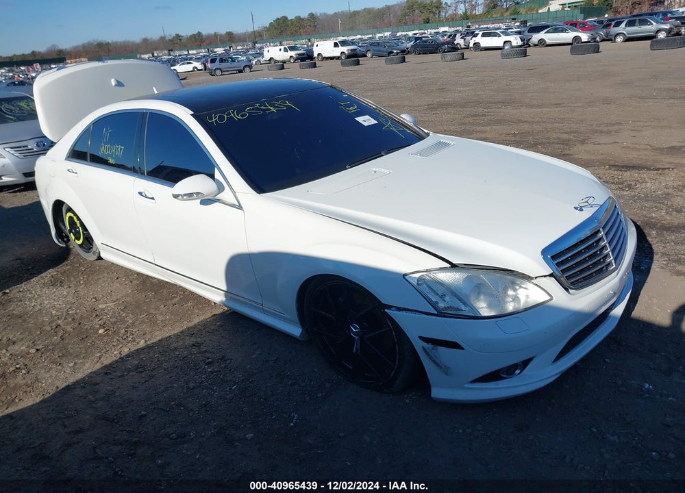 2007 MERCEDES-BENZ S 550 VIN: WDDNG71X37A071094