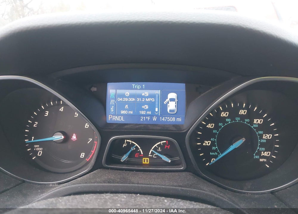 2013 FORD FOCUS SE VIN: 1FADP3F24DL374743