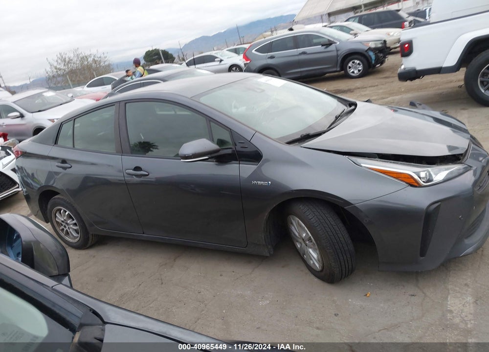 2020 TOYOTA PRIUS LE VIN: JTDKARFU5L3109237