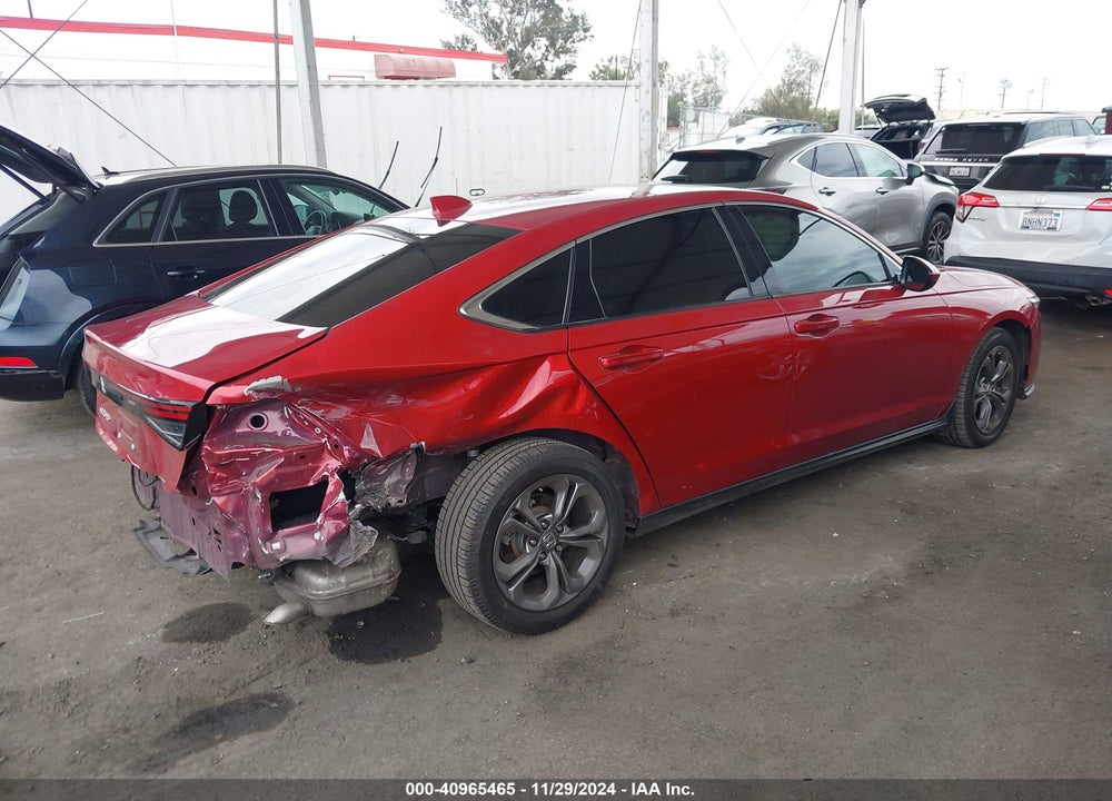 2023 HONDA ACCORD EX VIN: 1HGCY1F3XPA009470