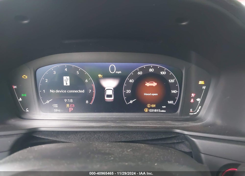 2023 HONDA ACCORD EX VIN: 1HGCY1F3XPA009470