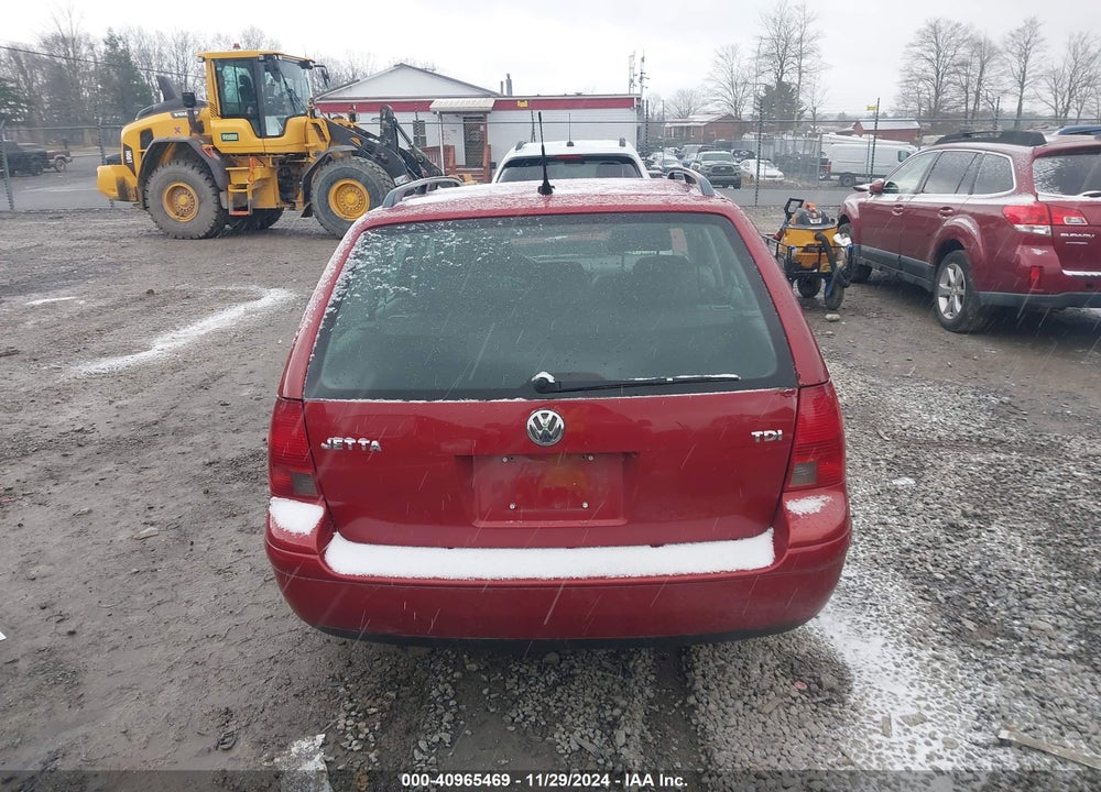 2004 VOLKSWAGEN JETTA GLS TDI VIN: WVWSR61JX4W185976