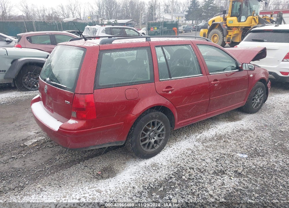 2004 VOLKSWAGEN JETTA GLS TDI VIN: WVWSR61JX4W185976
