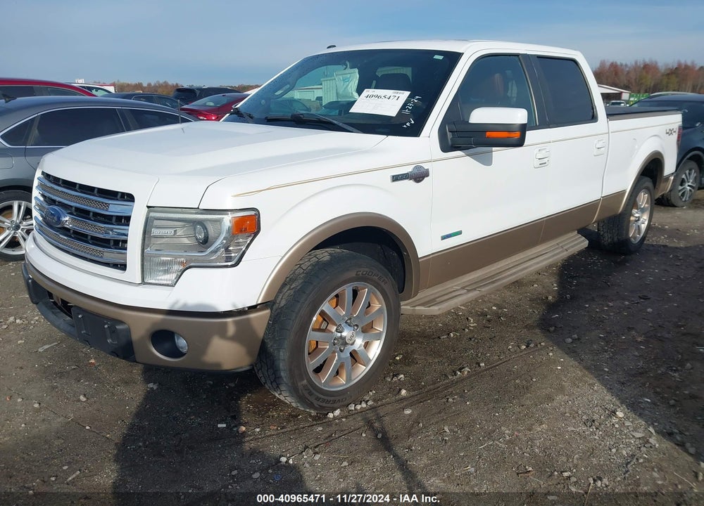 2013 FORD F-150 KING RANCH VIN: 1FTFW1ET3DKF65287