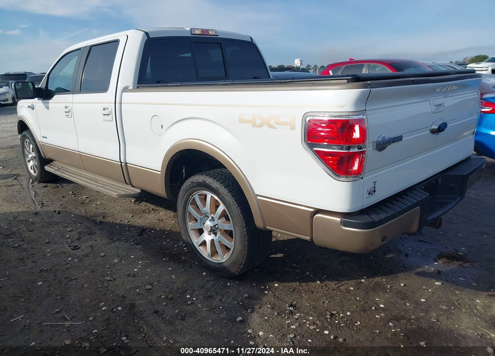 2013 FORD F-150 KING RANCH VIN: 1FTFW1ET3DKF65287